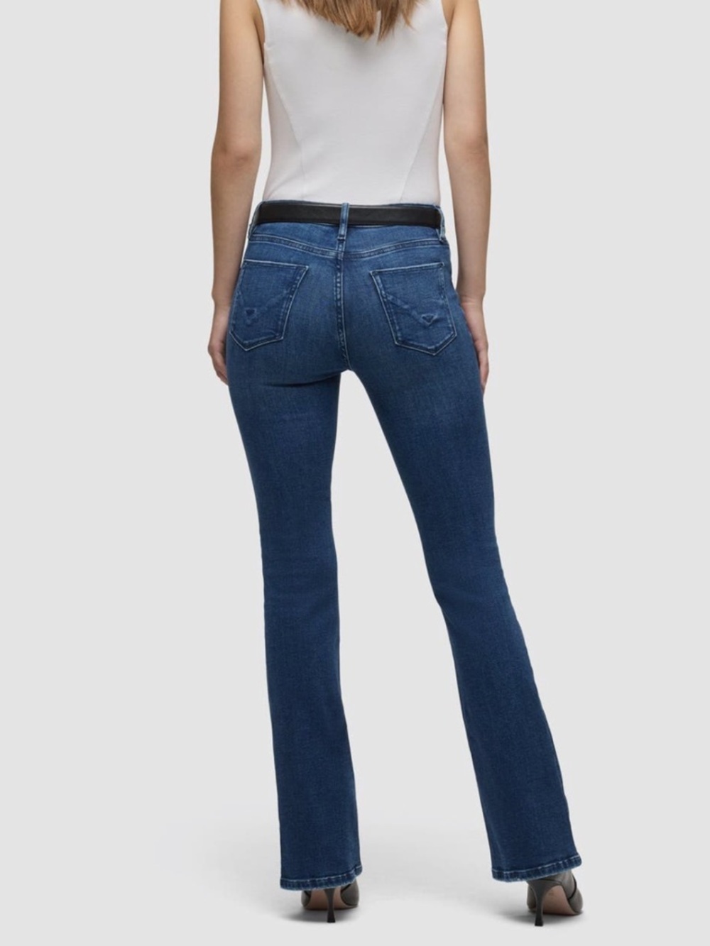 Hudson Jeans Barbara High-Rise Bootcut Jeans